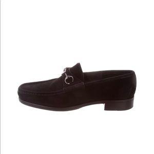 Gucci suede loafer, men’s shoes size 12 US